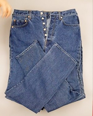 Фотография  460 - Джинсы LEVIS муж #7,6 кг, ЛОТ №7014 оптом в Архангельске и Архангельской области