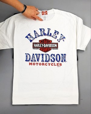 Фотография  451 - Футболки Harley Davidson 124#5 кг, ЛОТ №7470 оптом в Архангельске и Архангельской области